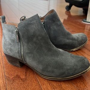 Lucky Brand Grey Booties Size 8